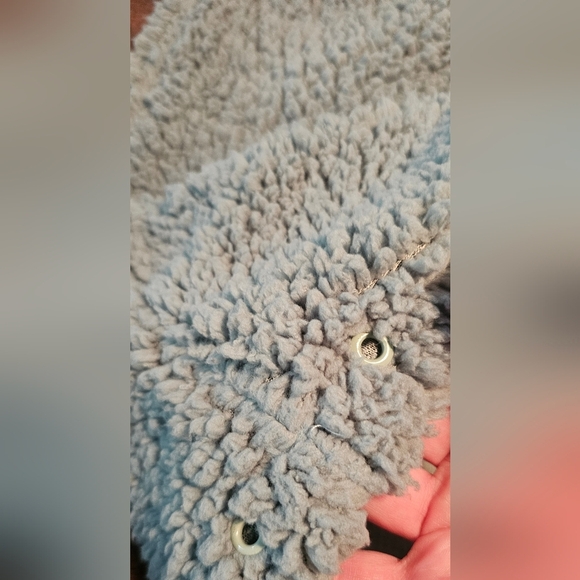 Cabin Fever By Ramatex Women's XL Sage Green Sherpa Pullover Hoodie Outdoor Cozy - Picture 11 of 15